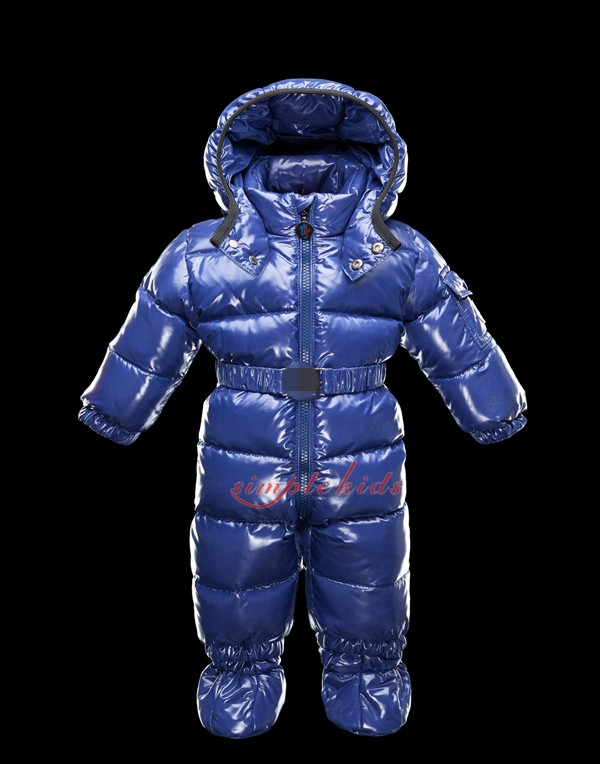 Habit De Neige Moncler Bleu Pour Enfant